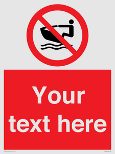 Custom No personal water craft